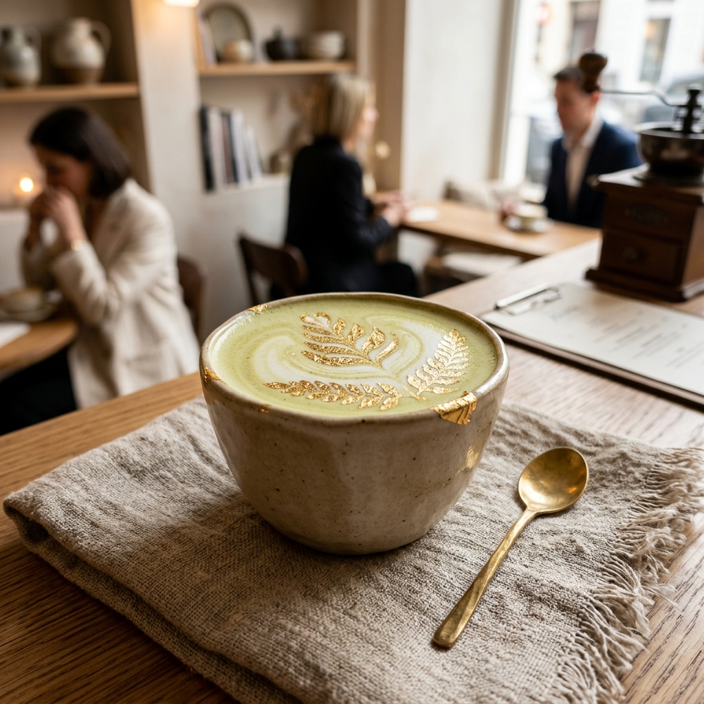 Pistachio Gelato Affogato